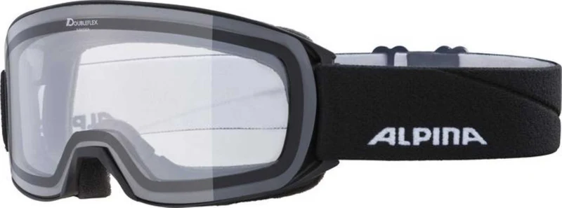 Alpina Nakiska MTB Brille black/doubleflex clear