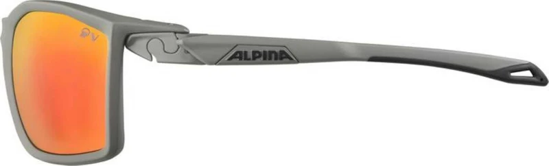 Alpina Twist Five QV Sportbrille moon-grey matt/quattro/variofl.mirror+ rainb.