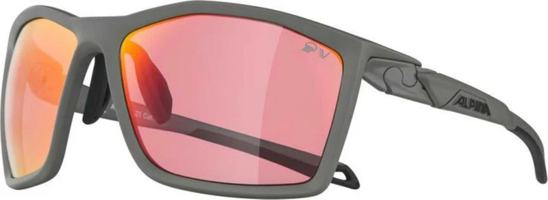 Alpina Twist Five QV Sportbrille moon-grey matt/quattro/variofl.mirror+ rainb.