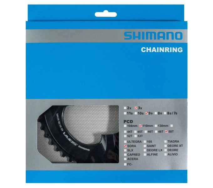 Shimano Kettenblatt FC-R3030 50 Zähne Schwarz