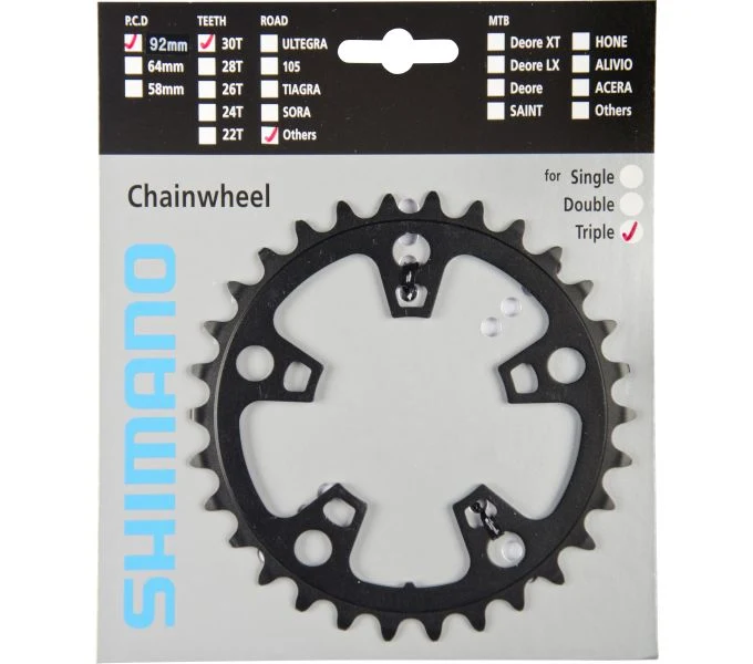 Shimano Kettenblatt FC-R563 30 Zähne Schwarz