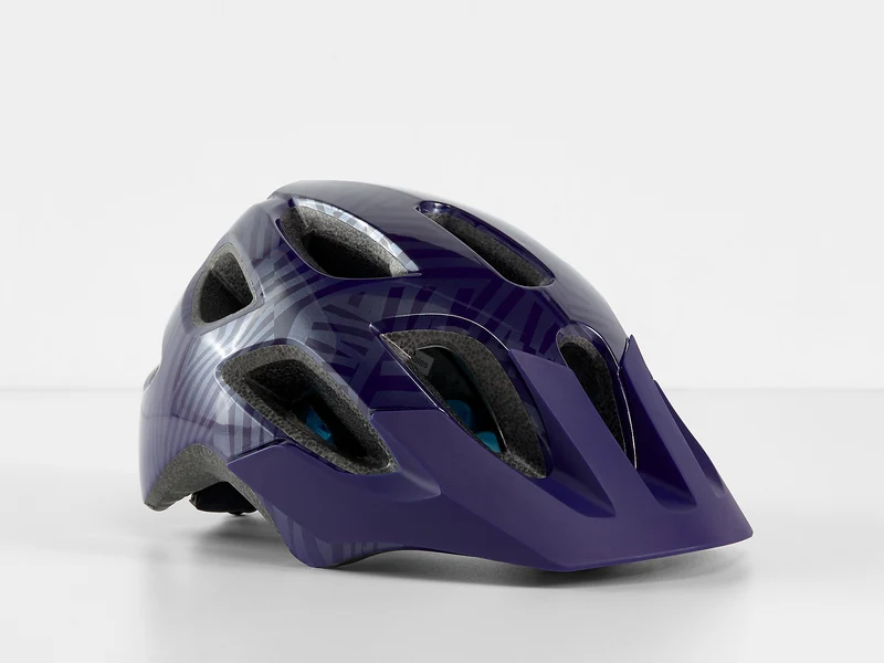 Bontrager Tyro Youth Helm purple abyss/azure 50-55 cm