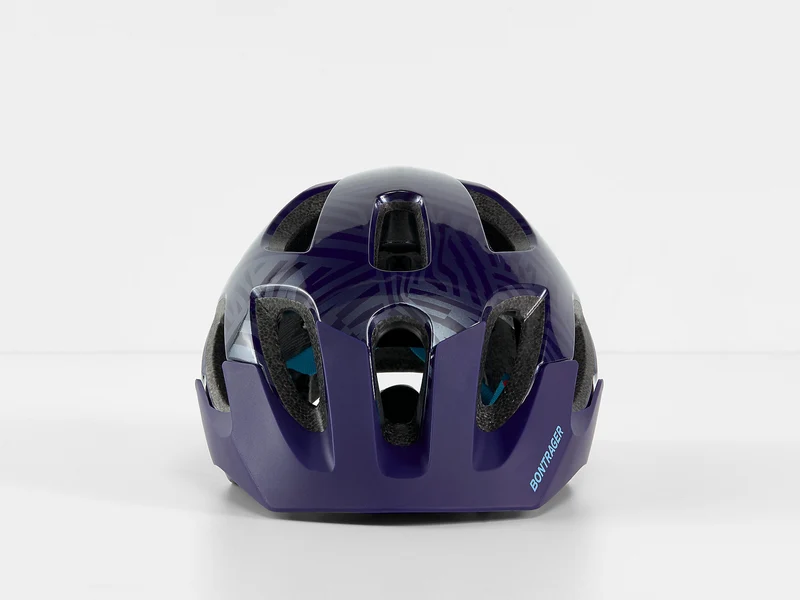 Bontrager Tyro Youth Helm purple abyss/azure 50-55 cm