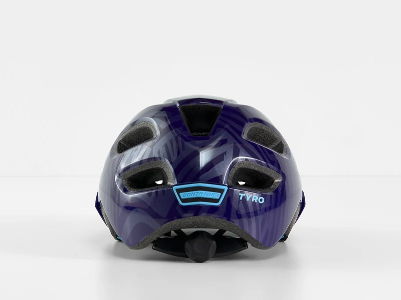 Bontrager Tyro Youth Helm purple abyss/azure 50-55 cm