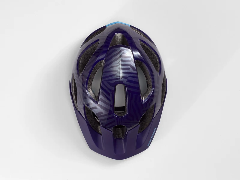 Bontrager Tyro Youth Helm purple abyss/azure 50-55 cm