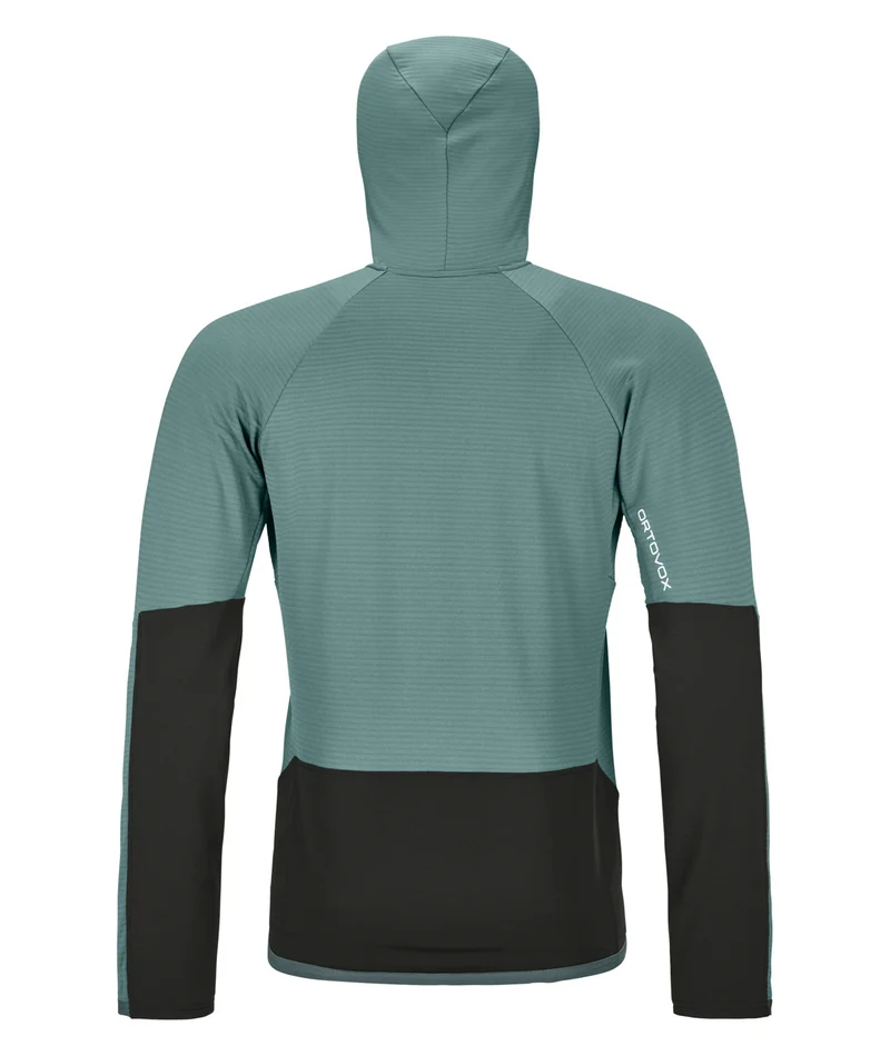 FLEECE RIB HOODY M