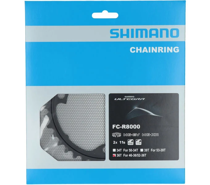 Shimano Kettenblatt ULTEGRA FC-R8000 36 Zähne Schwarz