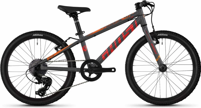 Ghost Kato Base Jugendrad 20" silver/red