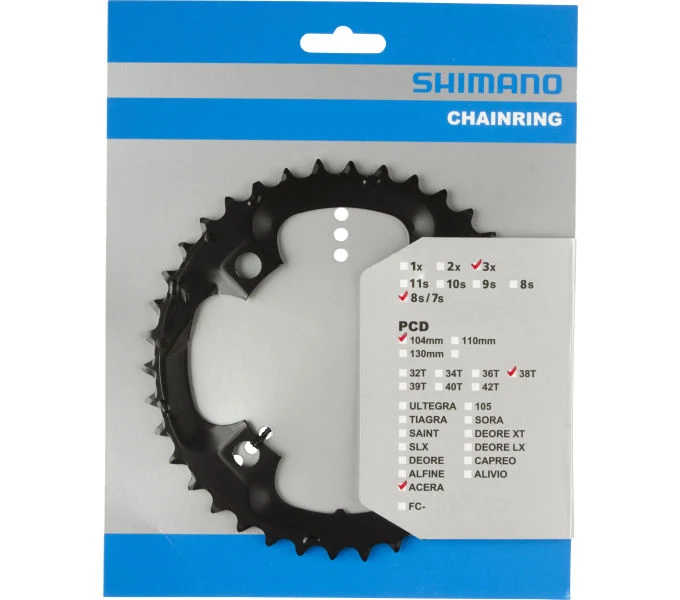 Shimano Kettenblatt ACERA FC-M361 38 Zähne