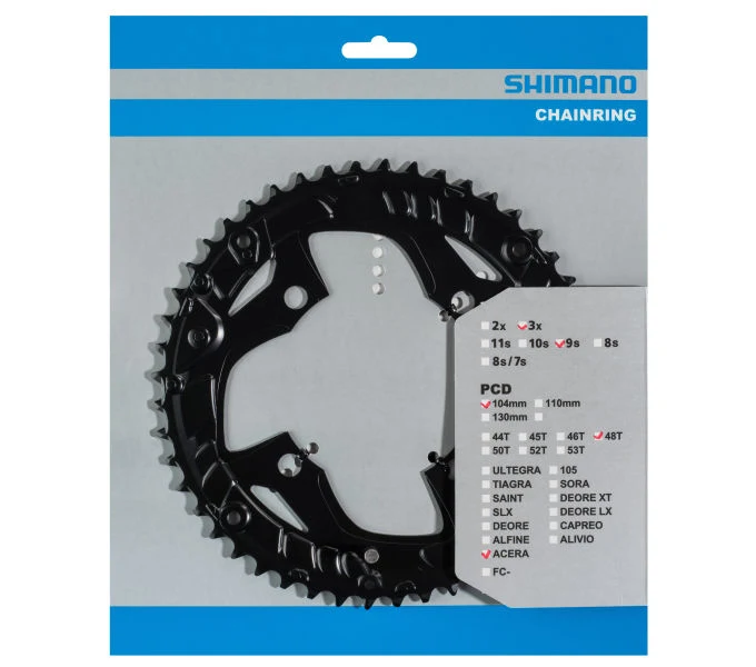 Shimano Kettenblatt ACERA FC-T3010 48 Zähne