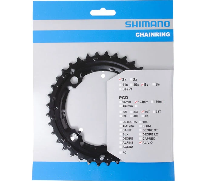 Shimano Kettenblatt FC-M4000, FC-M4050 36 Zähne (AC)