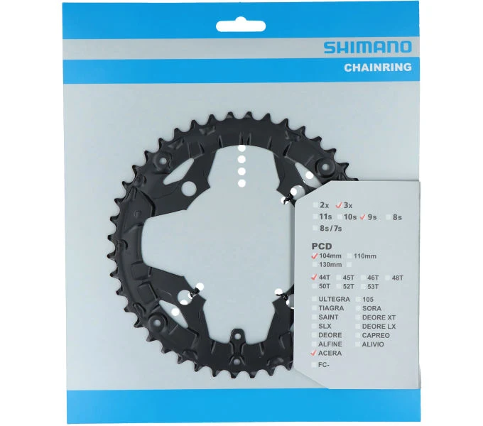Shimano Kettenblatt ACERA FC-T3010 44 Zähne für KSR