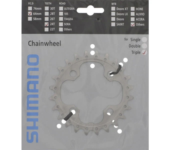 Shimano Kettenblatt FC-T551 24 Zähne (AE)