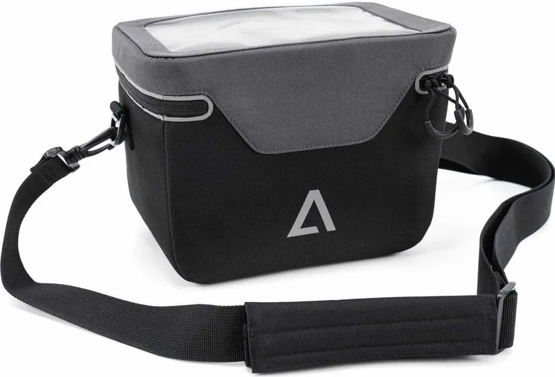 Acid Lenkertasche City Front Filink black 5 L