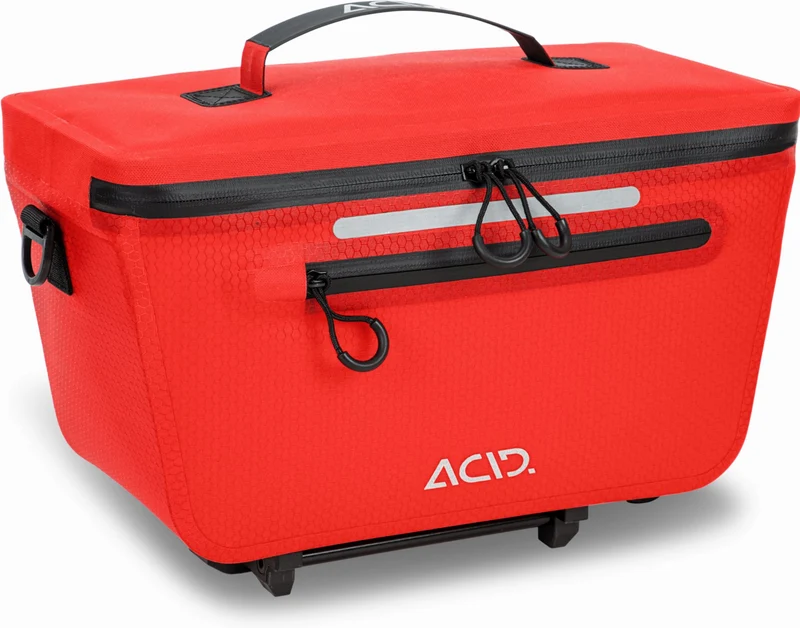 Acid Gepäckträgertasche Trunk Pro RILink flame´n´black 10 L