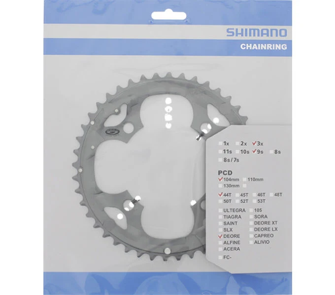 Shimano Kettenblatt DEORE FC-M590, FC-M591 44 Zähne