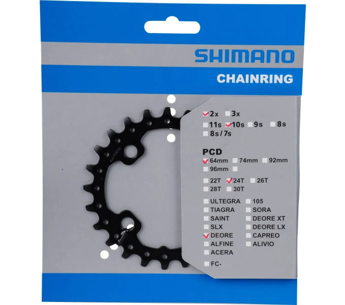 Shimano Kettenblatt DEORE FC-M617 24 Zähne