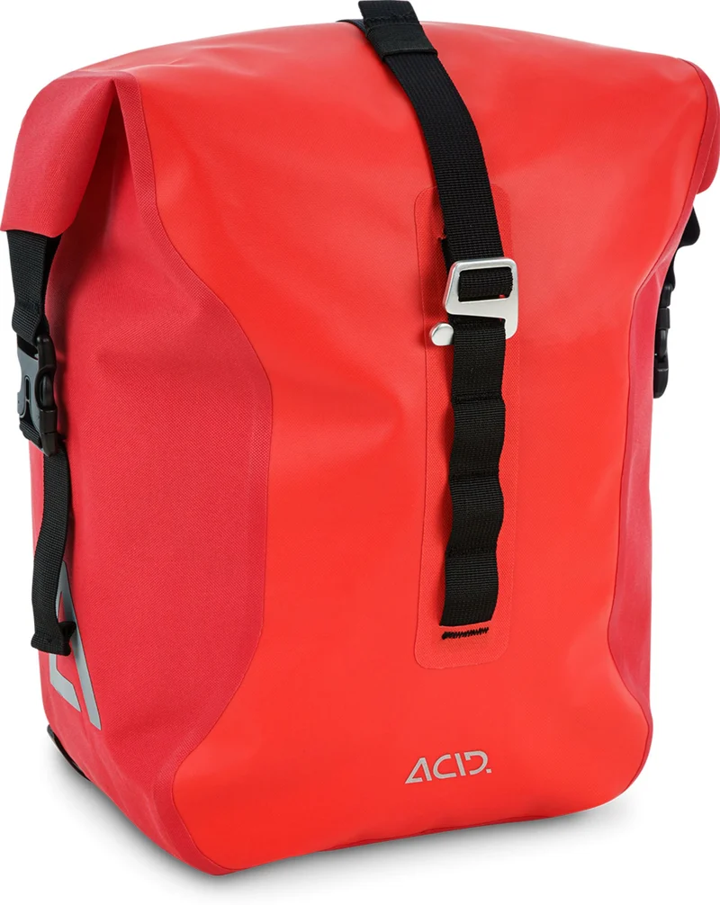 Acid Gepäckträgertasche Travlr Pro flame´n´black 15 L