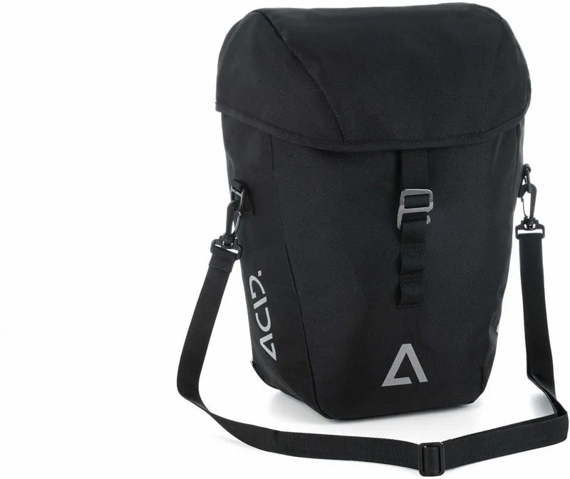 Acid Gepäckträgertasche City black 15 L