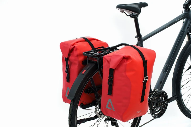 Acid Doppelpacktasche Travlr Pro flame´n´black 20 L (40 L/Paar)