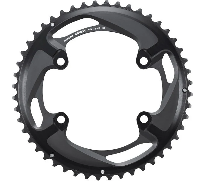 Shimano Kettenblatt GRX FC-RX810 48 Zähne Schwarz