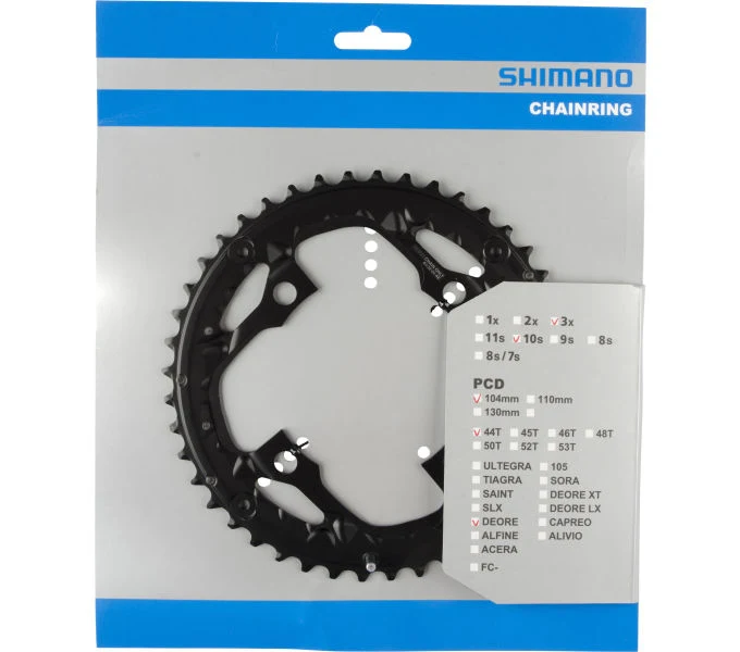 Shimano Kettenblatt DEORE FC-M610, FC-T611 44 Zähne