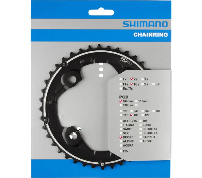 Shimano Kettenblatt DEORE FC-M615 40 Zähne