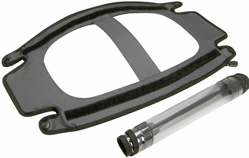 B-Ware - Klickfix Doggy Lenkertasche grau/schwarz (Gebrauchtware)