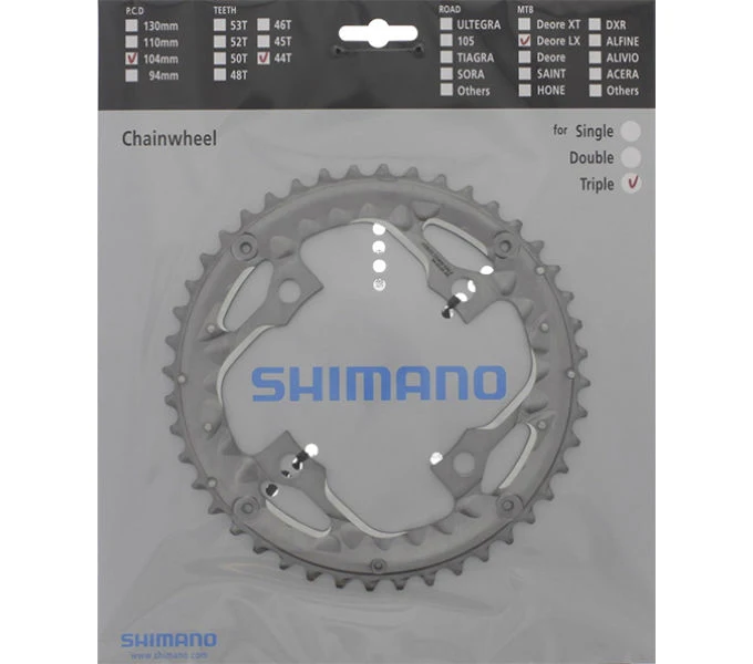 Shimano Kettenblatt DEORE LX FC-T671 44 Zähne