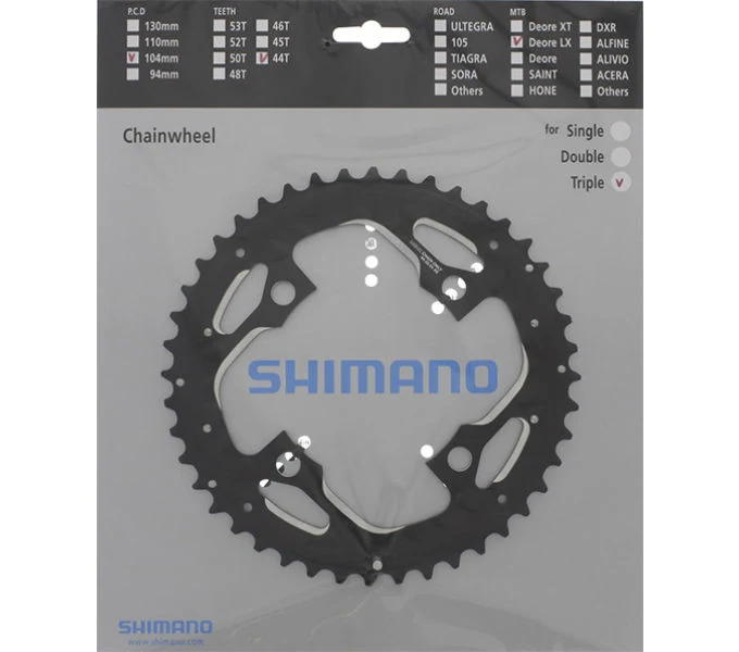 Shimano Kettenblatt DEORE LX FC-T671 44 Zähne