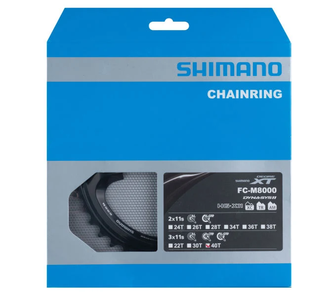 Shimano Kettenblatt DEORE XT FC-M8000 40 Zähne
