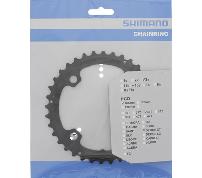 Shimano Kettenblatt DEORE XT FC-T780, FC-T781 36 Zähne