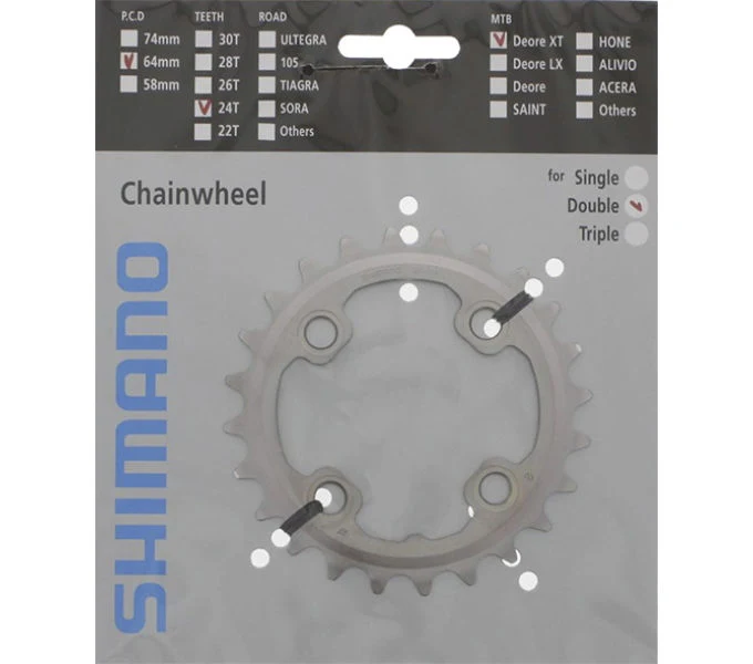 Shimano Kettenblatt DEORE XT FC-M785 24 Zähne