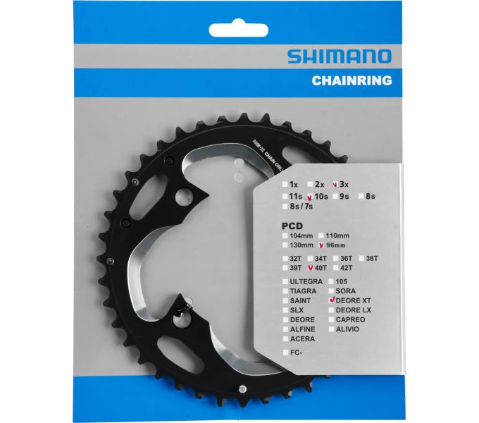 Shimano Kettenblatt DEORE FC-M782 40 Zähne