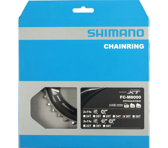 Shimano Kettenblatt DEORE XT FC-M8000 36 Zähne