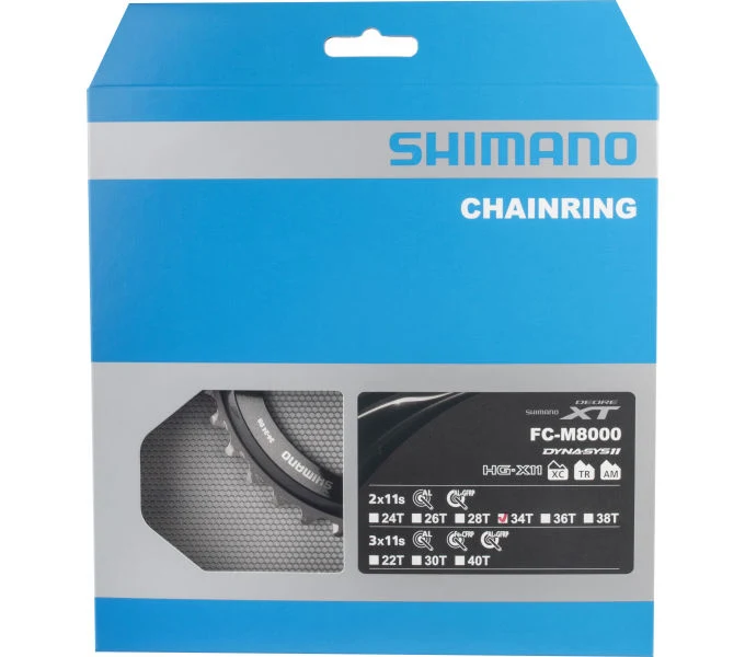 Shimano Kettenblatt DEORE XT FC-M8000 34 Zähne