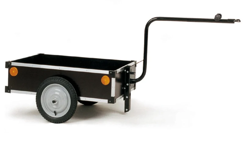Roland Anhänger Roland Maxi 12" Hochdeichsel Holz/Metall, mit Kupplung