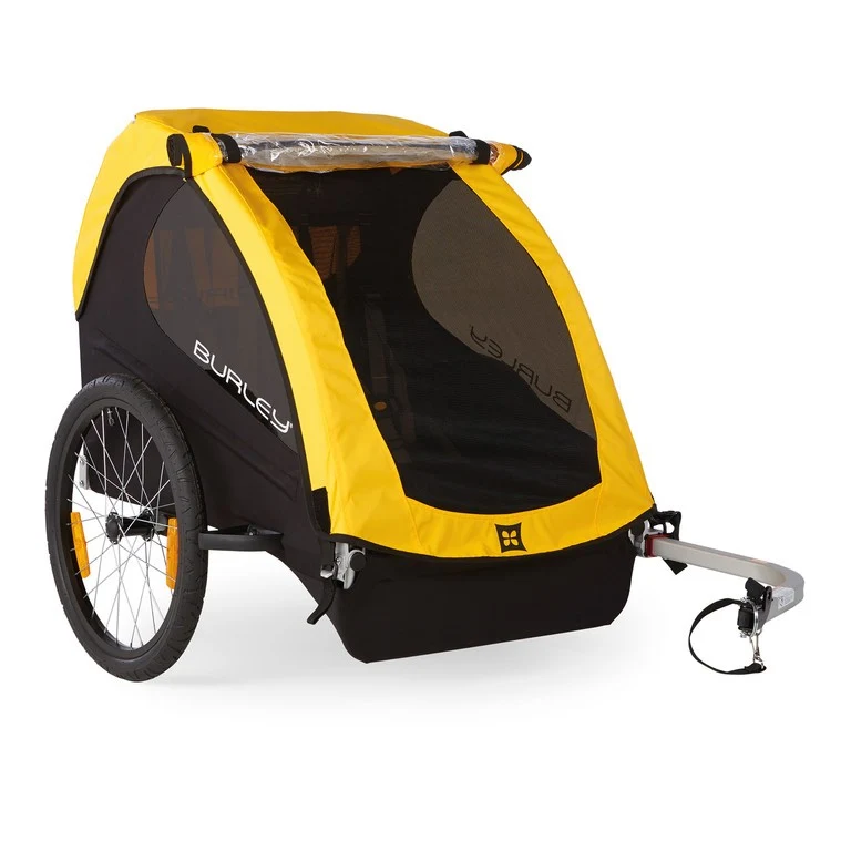 Burley Fahrrad-Kinder-Anhänger Burley RentalCub gelb