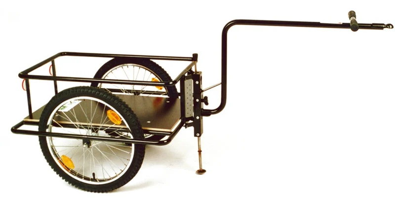 Roland Anhänger -Der Roland- 20" Hochdeichsel mit Bodenplatte, Kupplung u. Stützfuß