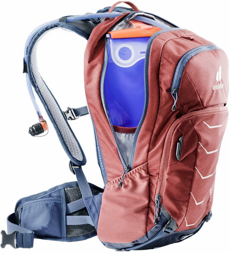 Deuter Attack Rucksack redwood-marine 16 L