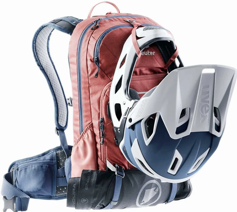 Deuter Attack Rucksack redwood-marine 16 L
