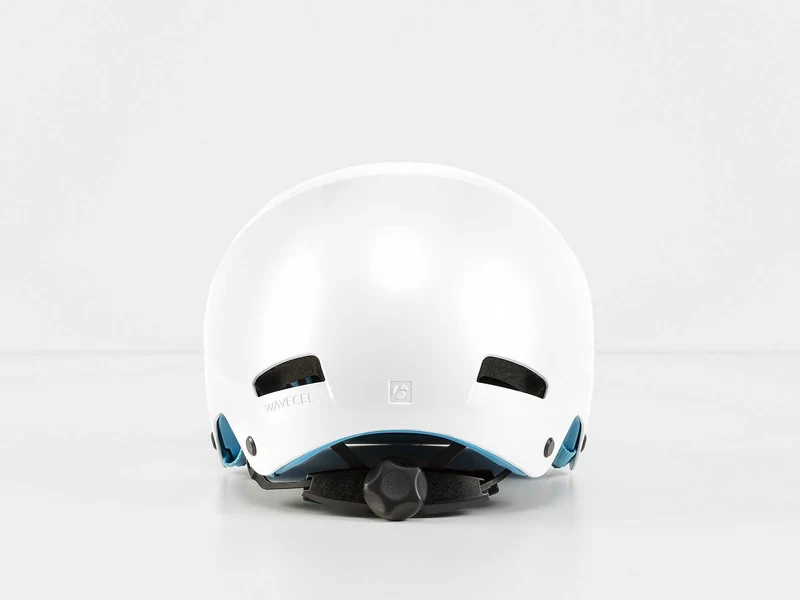 Bontrager Jet Wavecel Youth Helm white/azure 50-55 cm