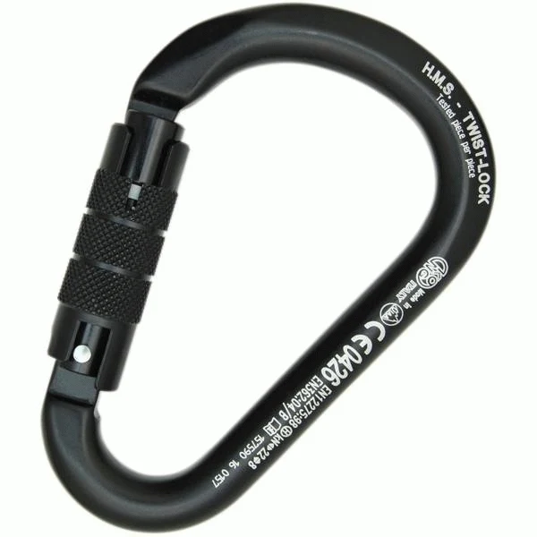 Alukarabiner HMS CLASSIC twistlock