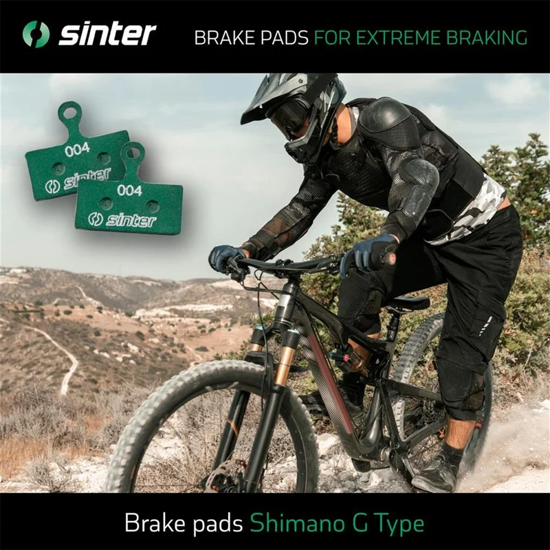 SINTER Bremsbelag grün Shimano Typ G (G01S G02S G03S G02A)