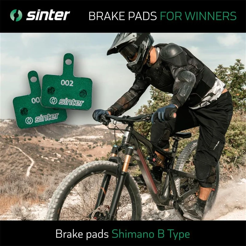SINTER Bremsbelag grün Shimano Typ B (B01S,B03S)