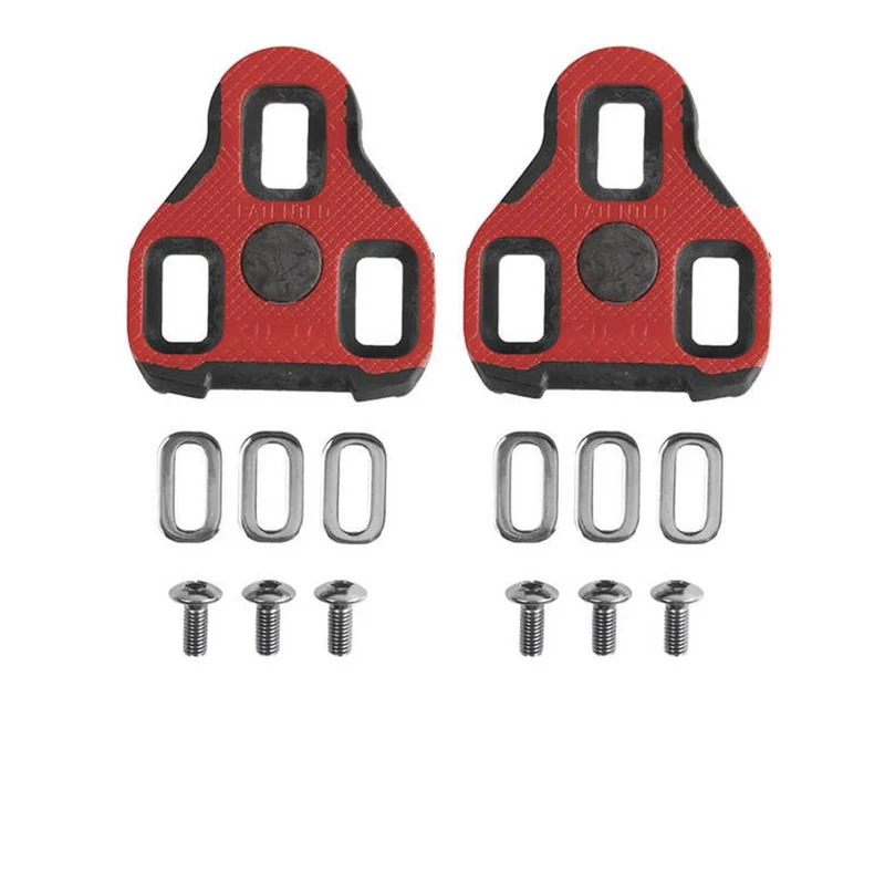 Exustar KEO Grip-Schuhplatten Set E-ARC11 rot