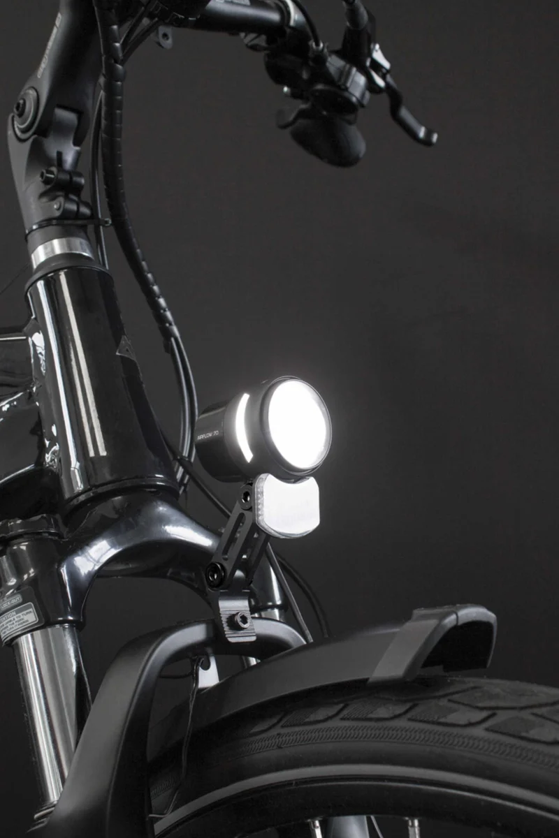 B-Ware - Trelock LS 785 Bike-I Airflow Dynamo Frontscheinwerfer schwarz 70 Lux (Gebrauchtware)
