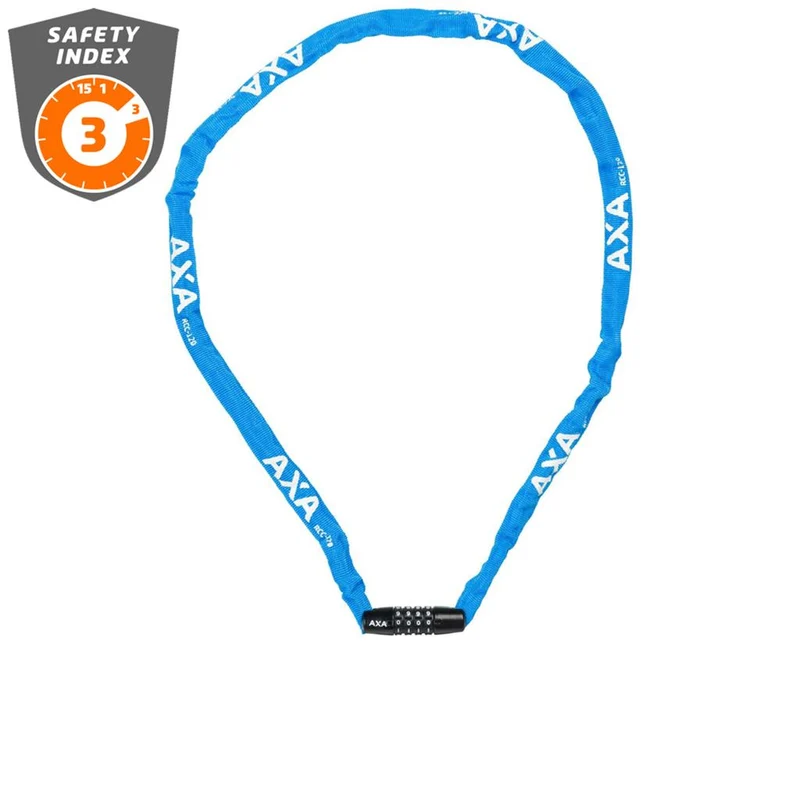 Axa Kettenschloss Rigid 120 Code blau