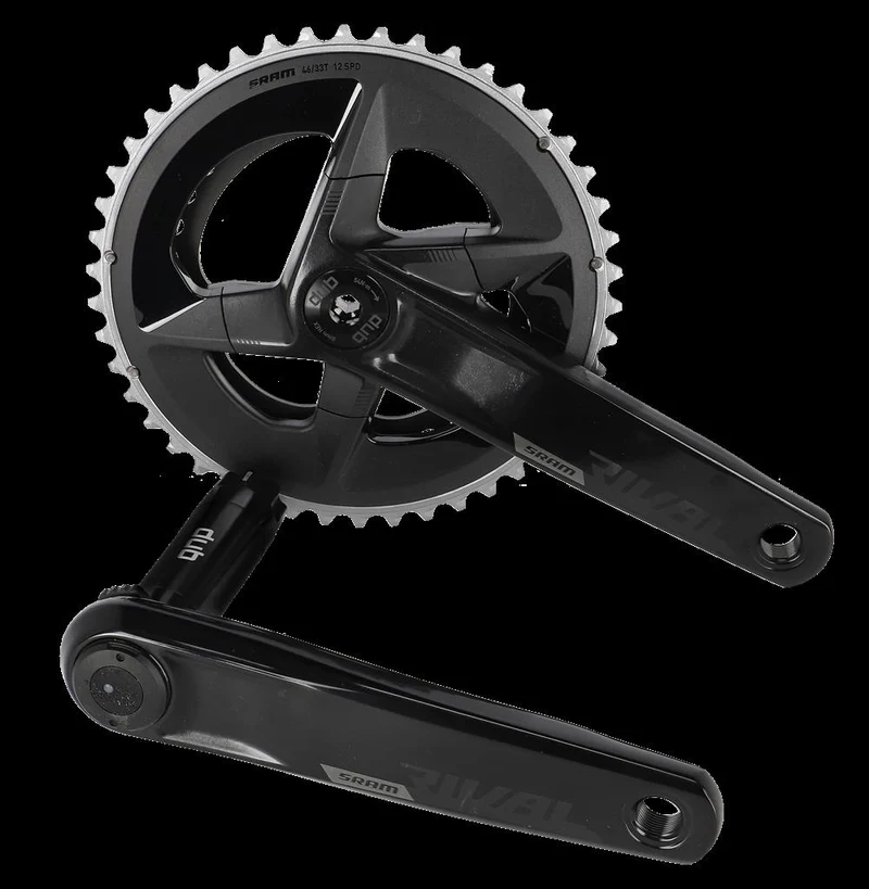 Sram Powermeter Sram Rival D1 Quarq Road DUB 172.5mm,46-33Z,Yaw,12f,107BCD,45.0mm,alu