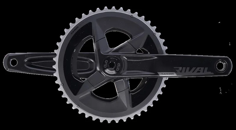 Sram Powermeter Sram Rival D1 Quarq Road DUB 172.5mm,46-33Z,Yaw,12f,107BCD,45.0mm,alu